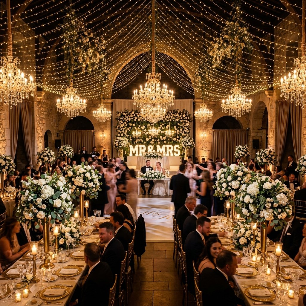 Luxury destination wedding and event setup in Mumbai India - AJ Eventz